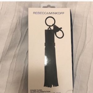 REBECCA MINKOFF Power Tassel charger - NEW